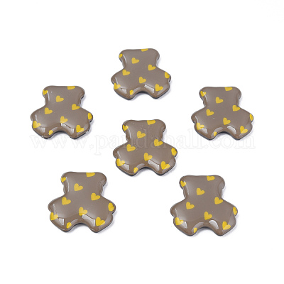 Акриловые кабошоны с принтом KY-N015-203-B01-1