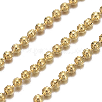 Catene a sfera in ottone&nbsp;CHC016Y-G-1