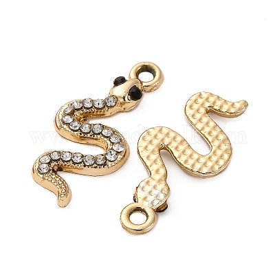 Подвески из сплава и страза PALLOY-S052-07G-1