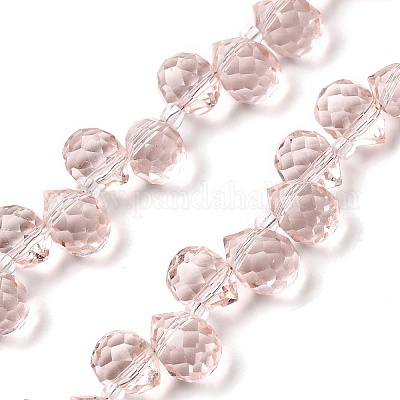 Прозрачные стеклянные бусины GLAA-Z017-01B-1