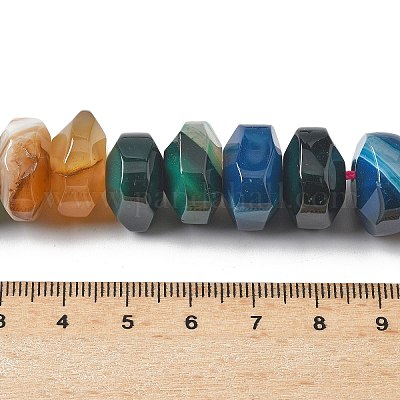 Природный агат бисер нитей G-K392-A21-1