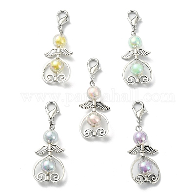 Прозрачные акриловые подвесные украшения HJEW-JM01115-1