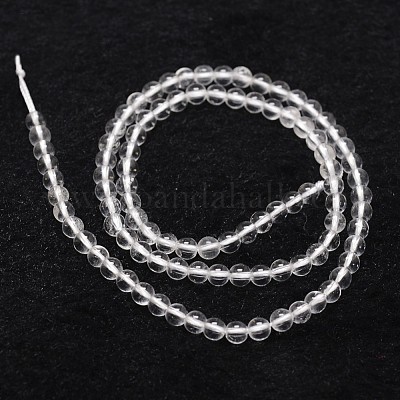 Природных кристаллов кварца бисер нитей G-D840-61-4mm-1