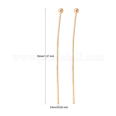 Perni a sfera in ottone&nbsp;X-KK-L048-01-1