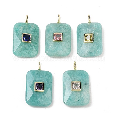 Природные подвески амазонит G-I391-03G-09-1