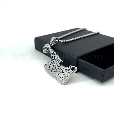 Ожерелья из нержавеющей стали в форме ножа для мужчин и женщин OP6090-1