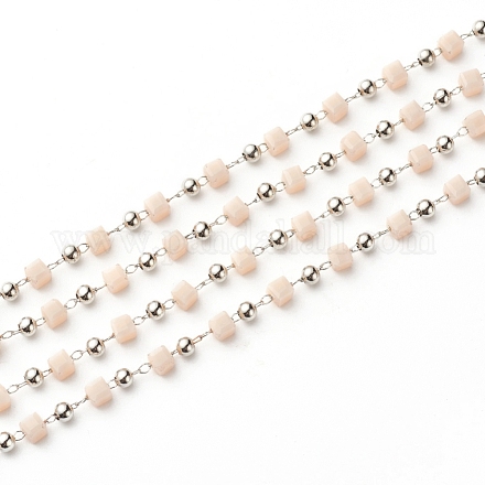 Chaînes de perles en verre manuels CHC-F008-A17-P-1