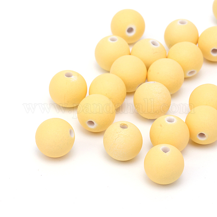 Perles acryliques laquées ACRP-S672-10mm-14-1