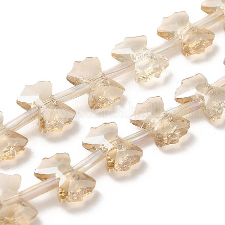 Гальванические стеклянные бусины EGLA-F163-01-PL04-1