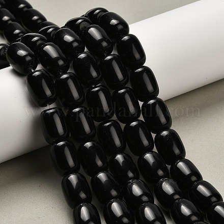 Природные обсидиана бисер нитей G-H319-A06-03-1