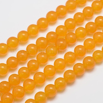 Natürliche und gefärbte Perle Malaysia Jade Stränge X-G-A146-10mm-A03-1