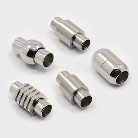 Stainless Steel Magnetic Clasps STAS-H048-M-1