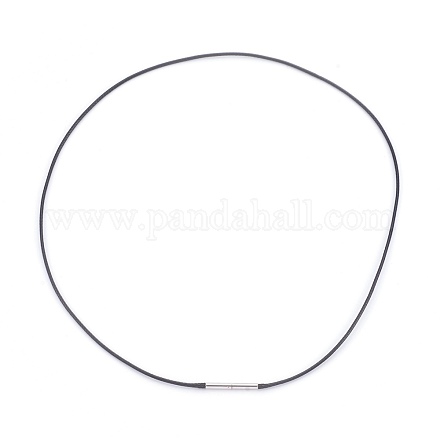 Вощеный шнур ожерелье материалы MAK-E665-04B-1