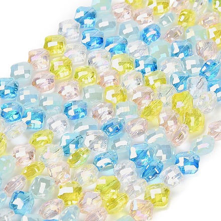 Гальванические стеклянные бусины&nbsp;EGLA-P067-04A-03-1