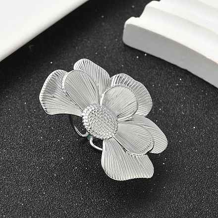 Кольца-манжеты из нержавеющей стали 304 для женщин RJEW-F195-03P-1