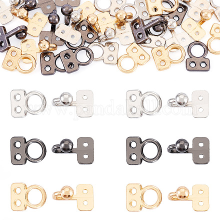 15 комплект двухцветных литейных крючков и петель DIY-TA0012-27-1