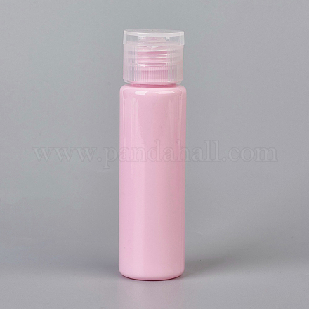 30 ml Macaron Farbe Haustier Kunststoff leere Flip-Cap-Flaschen MRMJ-WH0025-B-06-1