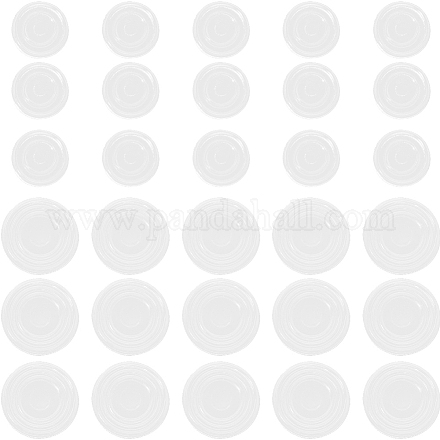 80 шт. 2 стильных противоскользящих накладок из ПВХ для стеклянной столешницы KY-GF0001-46-1