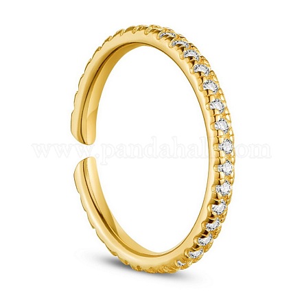 Shegrace diseño simple 925 anillos de puño de plata esterlina JR109C-1