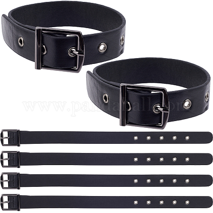 Пу имитация браслеты шнур кожаный BJEW-WH0020-68D-1