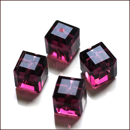 Abalorios de cristal austriaco de imitación SWAR-F074-6x6mm-11-1