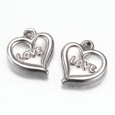 201 Stainless Steel Charms STAS-G081-22P-1