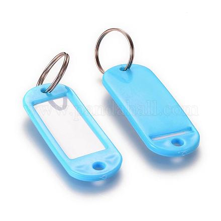 Porte-badge en plastique avec bagues en fer KY-T001-A04-1