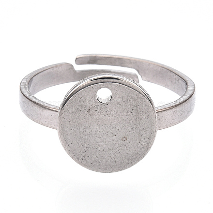 Ajustable 304 base de anillo de almohadilla de acero inoxidable X-STAS-S064-11-1