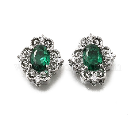 Латунные стеклянные бусины KK-M318-46P-1