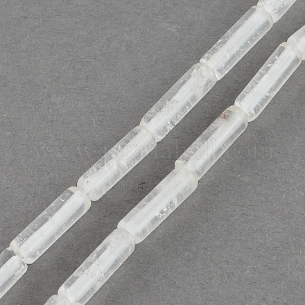 Quarzo naturale perline di cristallo fili X-G-R181-22-1