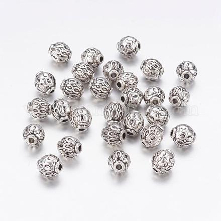Perles en alliage de style tibétain X-LF0814Y-NF-1
