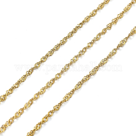 Ионное покрытие (ip) 304 нержавеющая сталь сингапурские цепи CHS-L019-06G-1