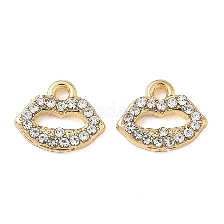 Подвески из сплава и страза&nbsp;ENAM-I073-04G-01-1