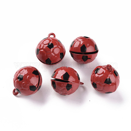 Ciondoli campanelli in ottone verniciato KKB-S002-013B-1