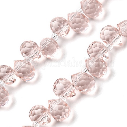 Прозрачные стеклянные бусины GLAA-Z017-01B-1