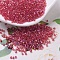 MIYUKI Delica Beads, Cylinder, Japanese Seed Beads, 11/0, (DB0172) Transparent Red AB, 1.3x1.6mm, Hole: 0.8mm, about 2000pcs/10g