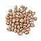 60Pcs 10G Baking Paint Glass Seed Beads, Oval, BurlyWood, 6~6.5x4~4.5mm, Hole: 1mm