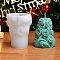 Christmas Tree Silicone Molds Candle Molds, for Candle Aromatherapy Making, White, 77x70x95mm