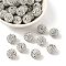 Polymer Clay Rhinestone Beads, Pave Disco Ball Beads, Grade A, Round, PP15, Crystal, 12mm, Hole: 2mm