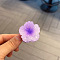 Flower Plastic Claw Hair Clips, Hair Accessories for Women & Girls, Lilac, 40x40x30mm