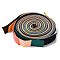 12Pcs 12 Colors Flat Elastic Band, Webbing Garment Sewing Accessories, Mixed Color, 1000x23x1mm, 1pc/color