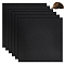 Cap Brim Plastic Board, Square, Black, 300x300x1mm