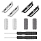 DICOSMETIC 2 Styles Watch Band Connector 2 Colors Stainless Steel Strap Connector and Watch Band Adapter Set Connector with Alloy Screwdriver for DIY Watch Band Crafting