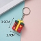 PVC Plastic Keychain, Christmas Theme, Gift, Pendant: 3.9x3.1cm