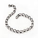304 Stainless Steel Twisted Chain Bracelets BJEW-N263-03P-1