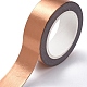 箔マスキングテープ  DIYスクラップブック装飾紙テープ  マスキングテープ  工芸品やギフト用  ソリッドカラー  砂茶色  15mm  10 m /ロール DIY-G016-D12-1