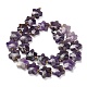 Natürlichen Amethyst Perlen Stränge&nbsp;G-L657-A08-01-3