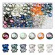 90 pièces 12 brins de perles de verre électrolytiques de style EGLA-YW0001-54-1