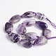 Nuggets Natural Amethyst Beads Strands G-D772-03-2