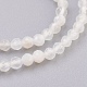 Natürlichen Mondstein Perlen Stränge G-F568-076-3